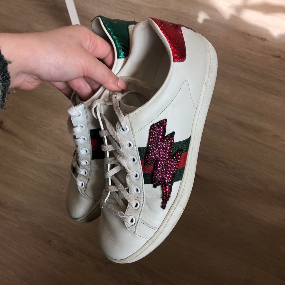 Gucci Ace Embellished Sneakers